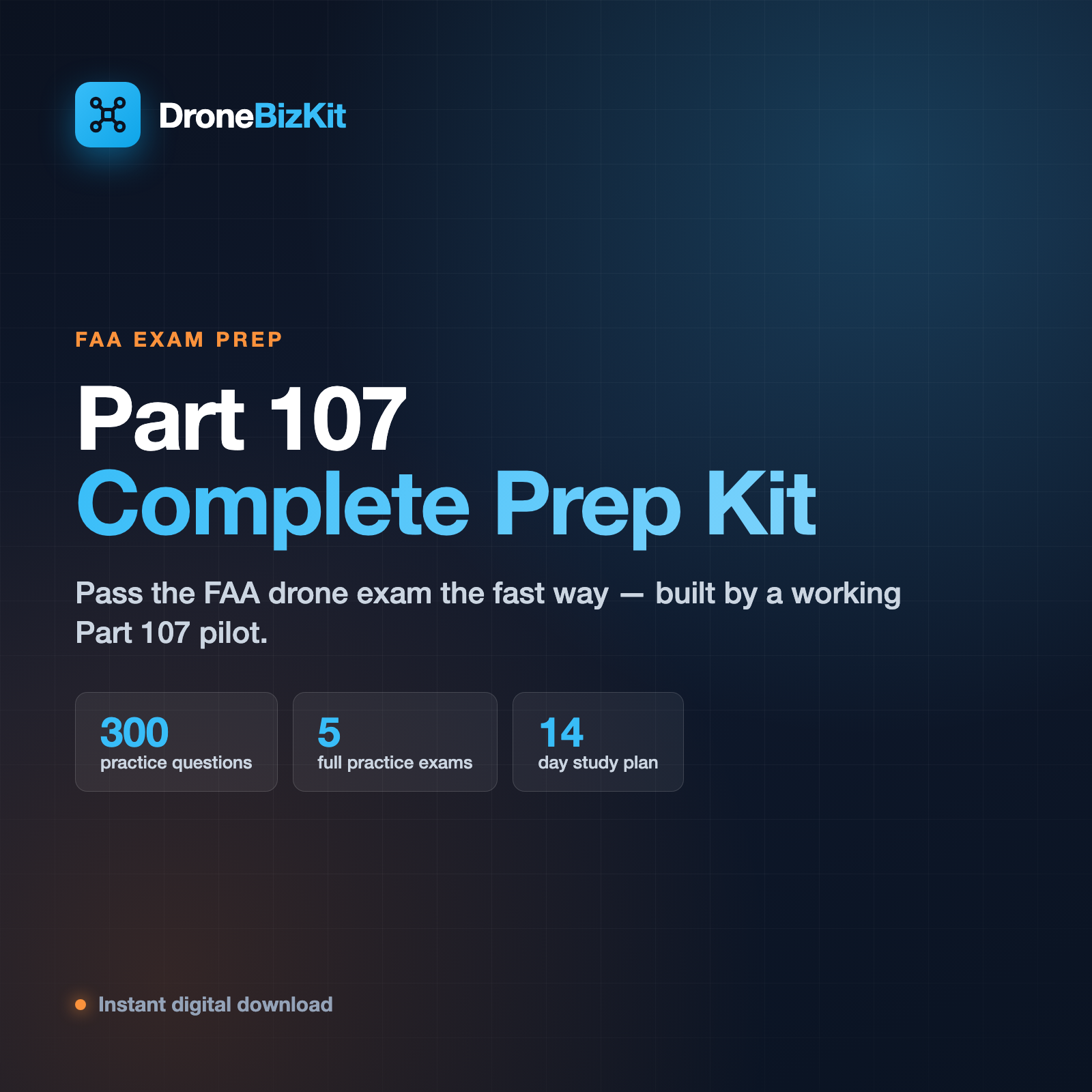Part 107 Complete Prep Kit — Study Guide + 300 Practice Questions